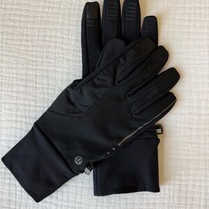 Lululemon Cold Terrain Running Gloves Tech Fingers size L/XL NWOT